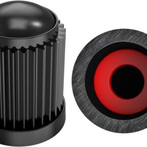 (30 Pack) Tire Stem Valve Caps, with O Rubber Ring, Universal Stem Covers for Cars, SUVs, Bike